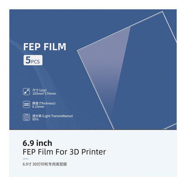 Пленка FEP для 3D-принтера Photon Mono SQ 5 шт.
